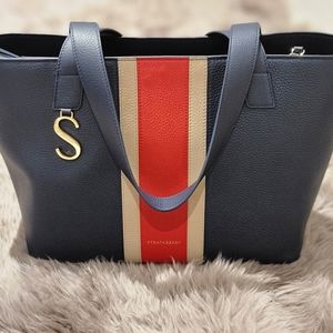 STRATHBERRY S CABAS LEATHER TOTE